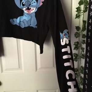 Juniors/ Womens Disney Stitch crop top